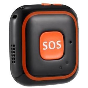 GSM GPRS GPS - Noodalarm - Zwart - Realtime Tracking - Tweerichtingsgesprek