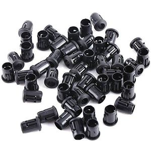 50 stks Led Houder Nylon Lamp Socket Diode Houder Led Houder Clip Bezel Attachment Diode Beugel Socket 5mm (5mm)