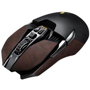 Anti-slip tape voor Logitech G903, ultradunne comfortabele grip tape muis zweetbestendige pads, muiszijde antislip stickers (bruin)