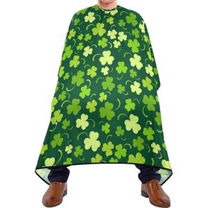 Salon schort Saint Patrick kapperscape professionele kapperscape unisex kapperscape voor dood haar styling 140 x 168 cm