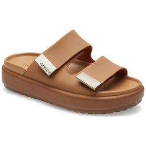 Crocs - Brooklyn Luxe - 2095862U3 - Kleur: Bruin - Maat: 34 EU