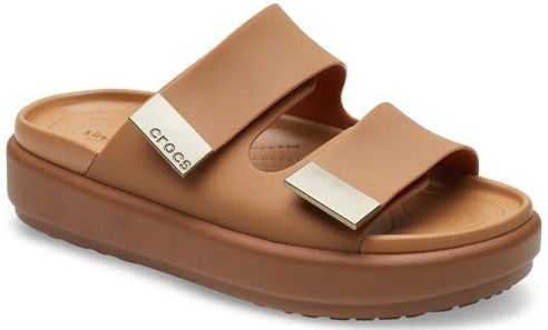 Crocs - Brooklyn Luxe - 2095862U3 - Kleur: Bruin - Maat: 34 EU