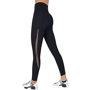 OXOLAMRIN Yogalegging voor dames, met zak voor mobiele telefoon, meerkleurig, verschillende maten, kleur 2, XL