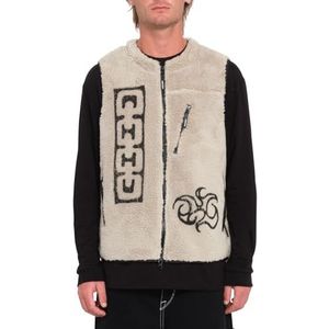 Volcom - Mouwloos fleece FA Zephyr Archstone Vest Green Tea heren - heren - maat M - groen