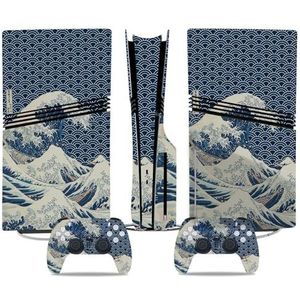 Voor PS5 PRO Skin Digital Edition Console En Controller Vinyl Cover Skins Wraps Krasbestendig, Compatibel Met Voor PS5 Digital Edition Pro 52045 Geen Schuimvorming Bubbelvrij