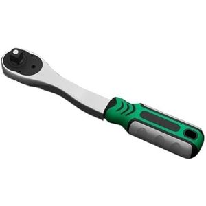 Stalen Momentsleutelset Met Ratel 1/4"" 3/8"" 1/2"" Aandrijving, Draaibare Dopsleutelset, Gereedschap, 24 Tanden, Snelspan-reparatiehandgereedschap Gebruiksvriendelijk(Type B 1-2)