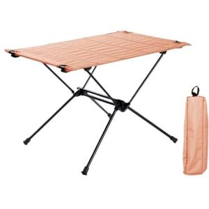 Campingtafel Picknicktafel, Camping Klaptafel Lichtgewicht Opvouwbare Stoffen Tafel Aluminium Parallelle Staven Camping Picknicktafel Opklapbare Tafel (Color : B, Size : 60 * 39 * 39cm)