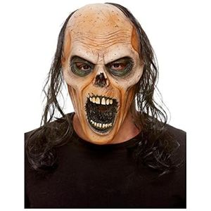 Zombie Latex Mask, Brown