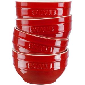 Zwilling kom 40508-146-0 rood keramiek rond 4 stuks Ø 14 cm 700 ml (4 stuks)