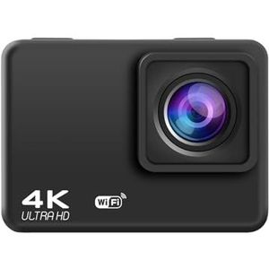 Actiecamera's 4K actie camera, 2 0MP WiFi waterdichte camera, EIS Touch Screen Sports Camera, Pc Webcam, 170 ° groothoek 40M Onderwater Camcorder met afstandsbediening, Montage accessoires Kit Waterdi