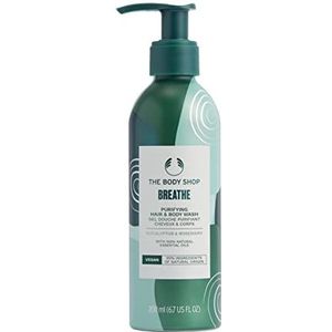 The Body Shop Purifying Hair and Body Wash, Eucalyptus en Rosemary, 200 ml