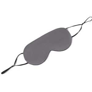 Summer Thin Eye Mask Adult Soft Blindfold Smooth Eyeshade for Sleeping Travel Yoga Elastische Band (donkergrijs, 2 stuks)