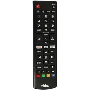 vhbw Afstandsbediening compatibel met LG 43UK6300PLB, 43UK6400, 43UK6470, 43UK6470PLC, 43UK6500, 43UK6750 TV, TV