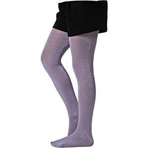 CALZITALY Meisjespanty met glitter, glanzende panty's, panty voor kleine kinderen, van 2 tot 14 jaar, roze, zwart, meerkleurig, 40 DEN, made in Italy, viool, 2-4 Jaren