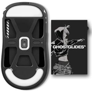 GhostGlides EDGERUNNER Micro Gebogen Prestaties/Vervanging Muisschaatsen Voeten voor Pulsar X2/X2 Mini PTFE Muis Upgrade Esports