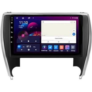 Android 13 GPS Navigation Stereo voor Toyota Camry 7 XV50 2014-2017 10 Inch 2 Din Auto Radio met CarPlay AHD Omgekeerd beeld Bedieningselementen op het stuur GPS navigatie(S2 2G+32G)