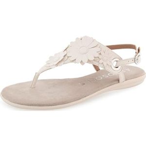 Aerosoles Connie platte damessandalen, kunstleer kippenmelk, 41 EU, Kunstleer kippenmelk, 41 EU