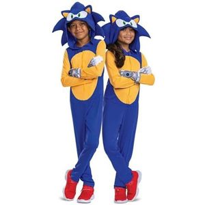 Sonic The Hedgehog carnavalskostuum voor kinderen, 4-6 jaar oud