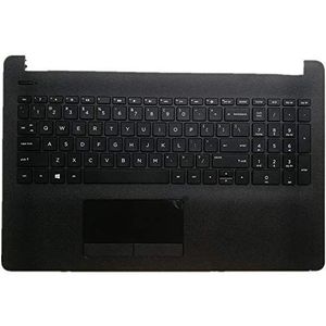 Laptop omhulsel rond toetsenbord & Toetsenbord & Touchpad Voor For HP 250 G6 Zwart