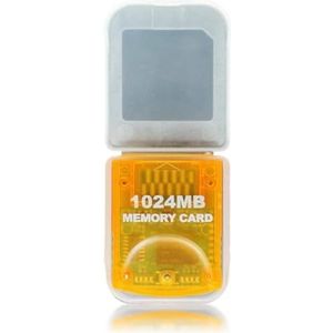 WiCareYo 1024 MB geheugenkaart geheugenkaart voor gamecube of Wii-consoles