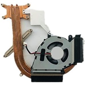 Laptop koelventilator & koellichaam Voor For Samsung Q530 Zwart