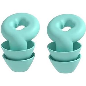 Jingyingtt Zwemmen Oordopjes Zacht Siliconen Geluid Waterdicht Oordopjes Duiken Water Surfen Zwemmen Waterbestendig Touch-oordopjes Snorkelset for Slapen