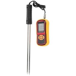Vochtmeter, Digitale vochtigheids- en temperatuurmeter for granen, draagbaar LCD-scherm for tarwe, rijst, maïs bonen,Nauwkeurige Metingen