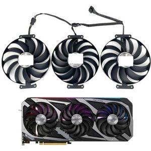95MM CF1010U12S T129215SU Koelerventilator Vervanging voor ASUS ROG Strix voor GeForce RTX 3060 Ti 3070 3080 3090 Grafische Videokaart(Black C-Fan)