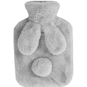 DieffematicRSD Warmwaterkruik Watervullende Warmwaterkruik Hoge Dichtheid Handwarmer Warmwaterkruik (Color : Gray)