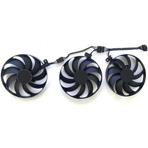 CF9010U12D 7-pins 12V koelventilator voor RTX 3060 TI 3070 3080 3090 Gaming grafische kaart (3 stuks)