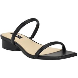 Nine West Morella sandaal met hak voor dames, Zwart 001, 37 EU