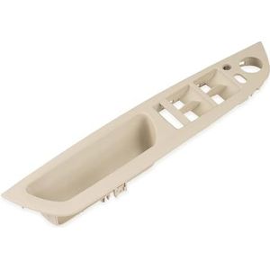 Binnendeurgreep Armsteun Aan De Bestuurderszijde Deurklinkpaneelafdekking Voor BMW Voor X5 E70 Voor X6 E71 E72 Zwart Beige Binnendeurgreep Binnenpaneel Pull Trim Interieur Deurklink (Kleur : Beige)