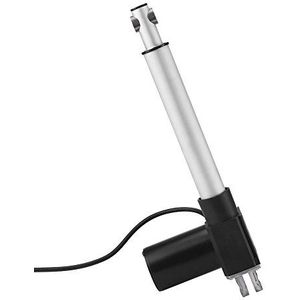 1 stks 12 V DC Kleine Elektrische Cilinder Lineaire Actuatormotor 100-500mm Slag 6000N Max Multifunctionele Lineaire Actuatormotor voor Zware, Elektrische, Medische Auto (200mm)