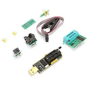USB Programmer, Stabiele CH341A 24 25 Serie Programmeur Praktisch Nuttig SOP8 Naar DIP8 Converter Module, Notebook Router Kaart voor Lcd Desktop Moederbord