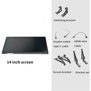 Video Switcher 4-kanaals - Compatibel for live streaming videomonitor Naadloze Schakeling(Only Screen)