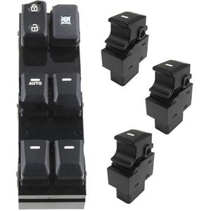 Drukknopschakelaar Voor Kia Voor Sportage 2011 2012 2013 2014 2015 2016 Power Window Master Switch Controle Lifter Knop 93570-3W600WK Raambediening Schakelaar (Size : Auto Down set)