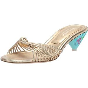 Kate Spade New York Dames Tiki hak sandaal, licht goud/roze, 8 UK, Licht Goud Roze, 41 EU
