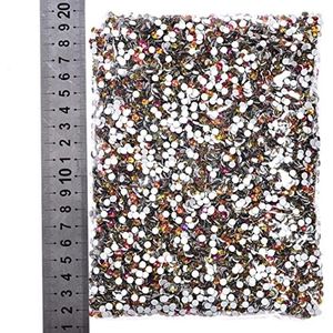 14400Pcs/Bulk Grote Pakket SS6-SS20 Glitter Kristallen Steentjes Glas Strass Voor-Rode Vulkaan, SS6-14400pcs
