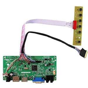 VSDISPLAY Carte de contrôle VGA DP LVDs pour 7"" 10"" 1280x800 40pin N070ICG-LD1 B101EW05 LP101WX1 HSD101PWW1 N101ICG-L21 PO101WX01 Écran LCD