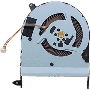 Laptop CPU koelventilator Voor For ASUS For VivoBook Flip 14 TP410UA TP410UF TP410UR Zwart