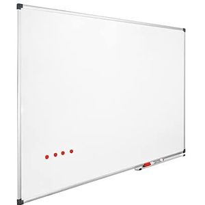 Vivol Whiteboard 120x180 cm - Magneetbord en Planbord - 14 verschillende maten