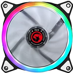 Marvo FN-14 – 120MM ventilatorventilator ventilator koeler voor PC RGB verlichting