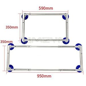 Lcd Tv Scherm Sucker 4 Zuignappen Apparaat 32-55 Inch Led Tv Scherm Glas Vacuüm Sucker Vacuüm lifter Tv Screen Sucker(LY-350mm)