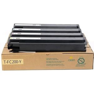 1 STUKS T-FC200 for T-osh*ba e-Studio 2500AC 2510AC 2000AC 2010AC Toner Cartridge Kleurenkopieerapparaat Compatibel(Y)