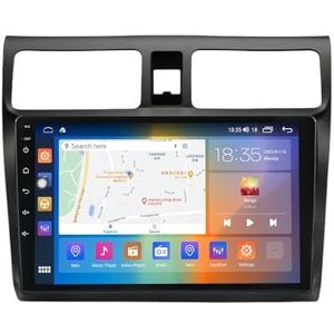 Android 14 Autoradio Stereo voor S-uzuki Swift (2003-2010) 9 Inch Touchcreen Multimedia Speler met Draadloze Carplay Android Auto 2 Din GPS Navigatie FM RDS Bluetooth 5G-WiFi SWC DSP,M100s