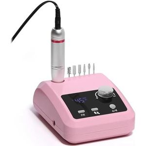 45000RPM elektrische nagelboormachine for nagels, vijl, HD-scherm, metalen manicurepen, professionele nagelschuurmachine(Colorful Set,US)