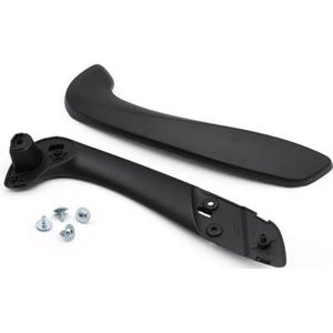 Auto interieurdeurgrepen 2-delige Set Voor Megane 3 MK3 Voor Fluence 2008-2016 Linker Voordeurgreep Rechts 809540001R 809600007R(Zwart Rechts)