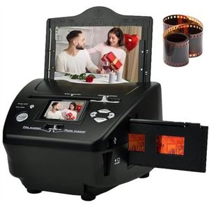 MegLob Professionele Filmscanner Met 2.4 ""LCD -Scherm, 16MP Digitale Negatievenfilm En Digitizer, 135 Film Negatieve Scanner Dia -Kijker, 4 in 1 Film Naar Digitale Converter