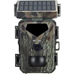 Jachtcamera Op Zonne-energie 20MP / 1080P Jachtcamera 0.3s Triggersnelheid Nachtzicht 50MP 4K Bewegingsgeactiveerde Trailcamera Duidelijk Eenvoudig