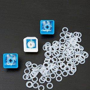 NPKC Groothandel 120 pcslot Toetsenbord Accessoires Rubber O Ring O-Ring Schakelaar Dempers Voor Cherry MX Keycap